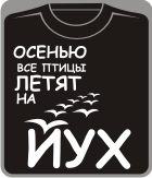 осенью все птицы летят на ЙУХ